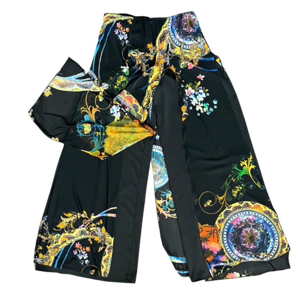 MESMERIZE || BOHEMIAN PANEL PANTS || MULTI-COLORED || SIZE: LARGE